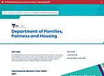Department of Families, Fairness and Housing