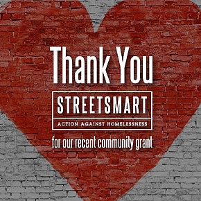 StreetSmart Australia grant - thank you