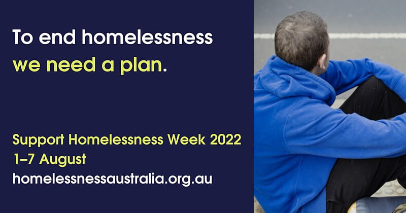 Marking Homelessness Week 2022