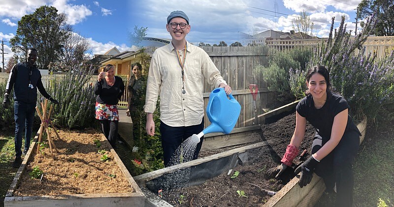 Gardening at our Melton and Whittesea sites