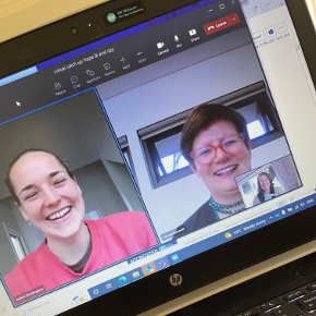 Virtual catchup with Izzy Huntington