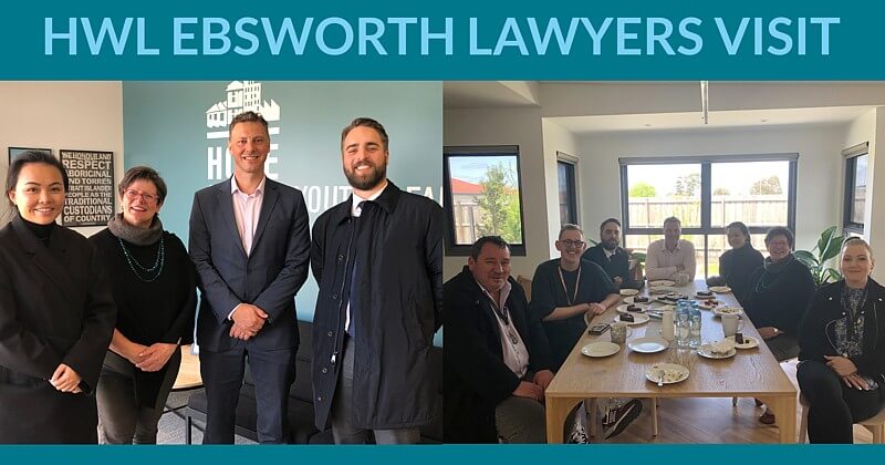 HWL Ebsworth Lawyers visit to our Melton refuge