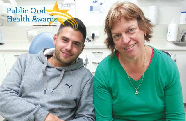 Nicolas and Cath at the Merri Community Health Services dental clinic, Brunswick