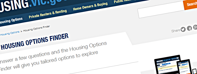 Housing Options Finder